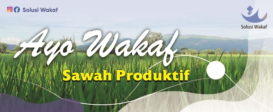 Wakaf Sawah Produktif